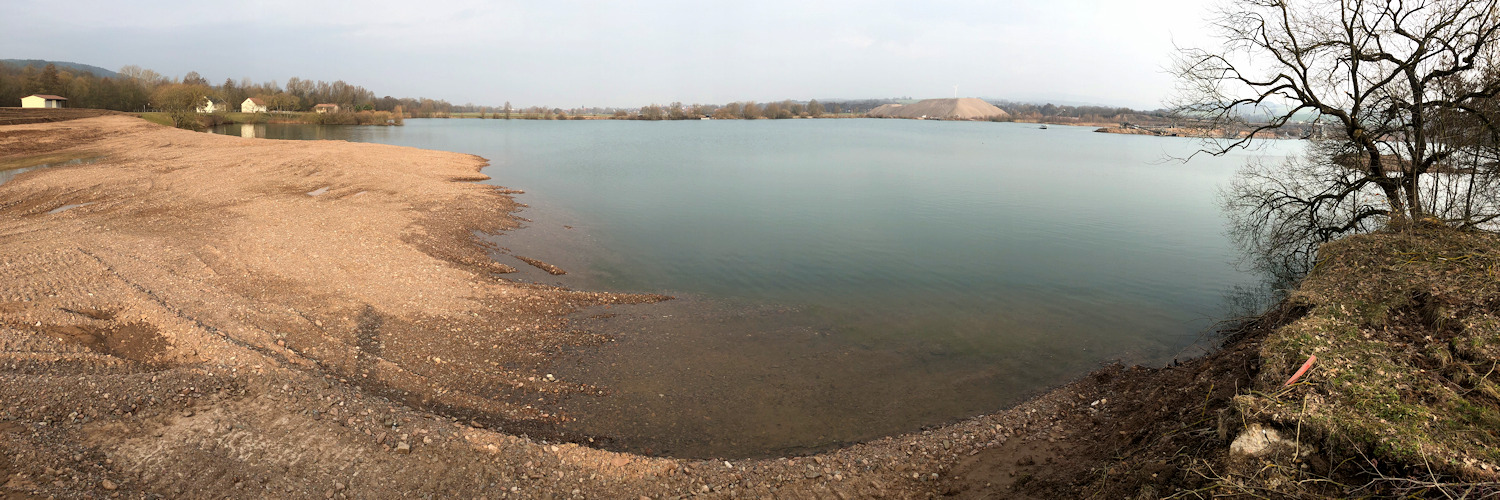 Gewässervermessung im Kiestagebau und Baggersee